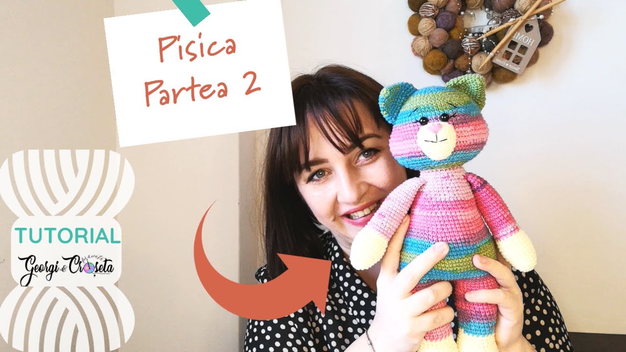 Crosetam Pisica Amigurumi [Partea 2]