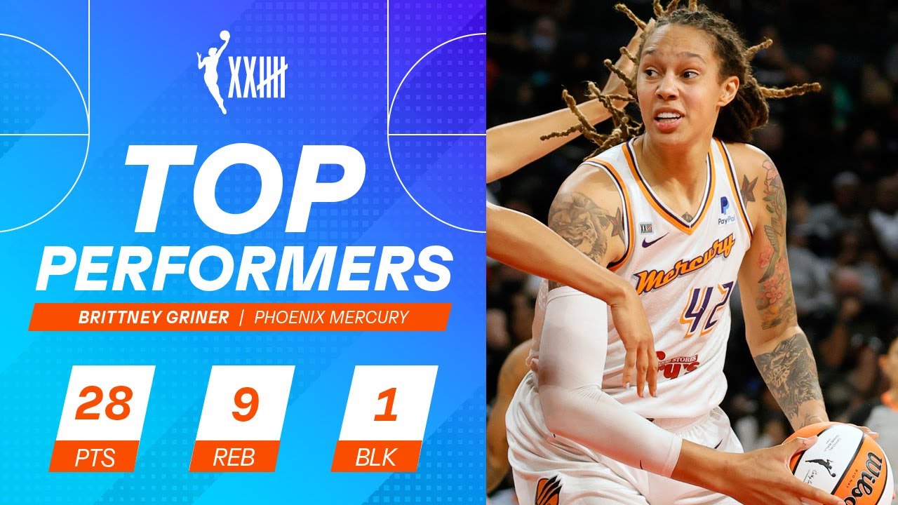 Brittney Griner Drops 28 PTS; Game Sealing Block To Lead Mercury To A Finals Berth (October 8, 2021)