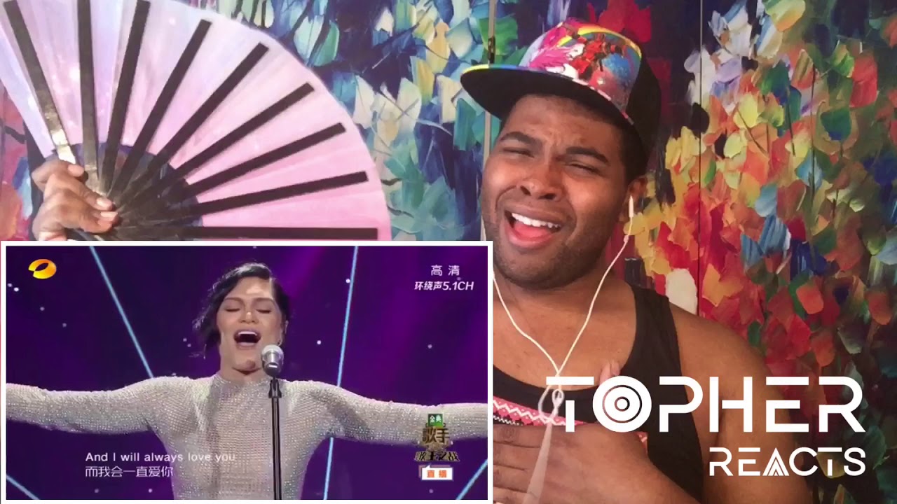 Jessie J - I Will Always Love You “Singer 2018 - Finale pt. 2” (Reaction) | Topher Reacts