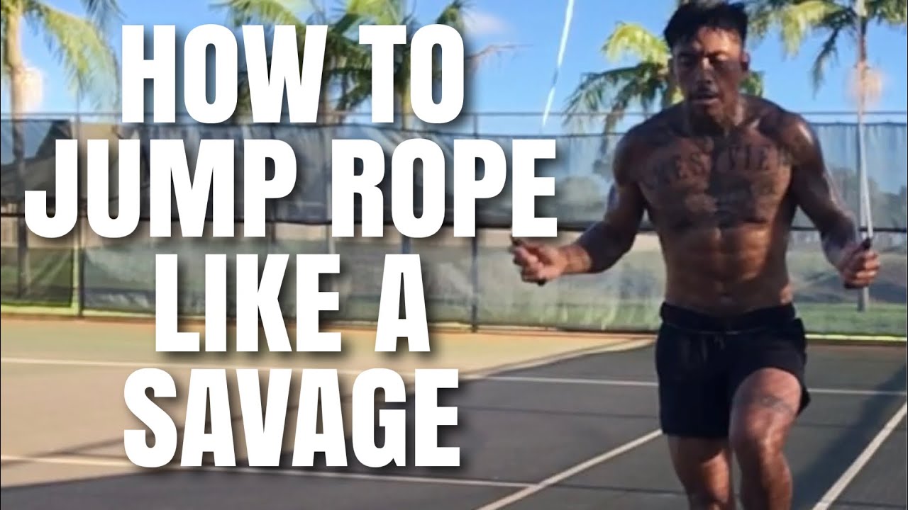 How to jump rope like a SAVAGE(breakdown/tutorial)