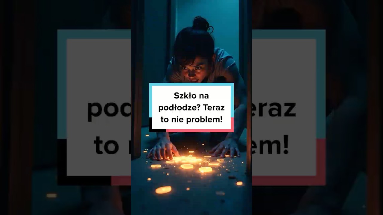 Szkło na podłodze? Teraz to nie problem! #shorts