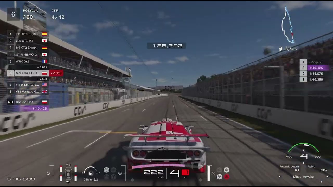 CIRCUIT GILLES VILLENEUVE - WORLD TOURING CAR 800 - GRAN TURISMO 7