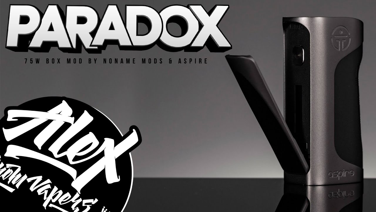 High End ЗА КОПЕЙКИ l PARADOX 75W BOX MOD by NoName Mods & Aspire l Alex VapersMD review 🚭🔞
