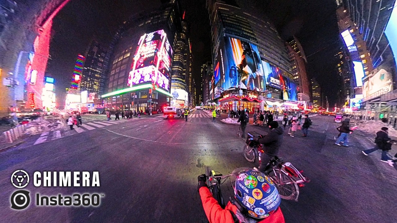 360 Ride Video: NYC Night Ride on the Chimera eBike