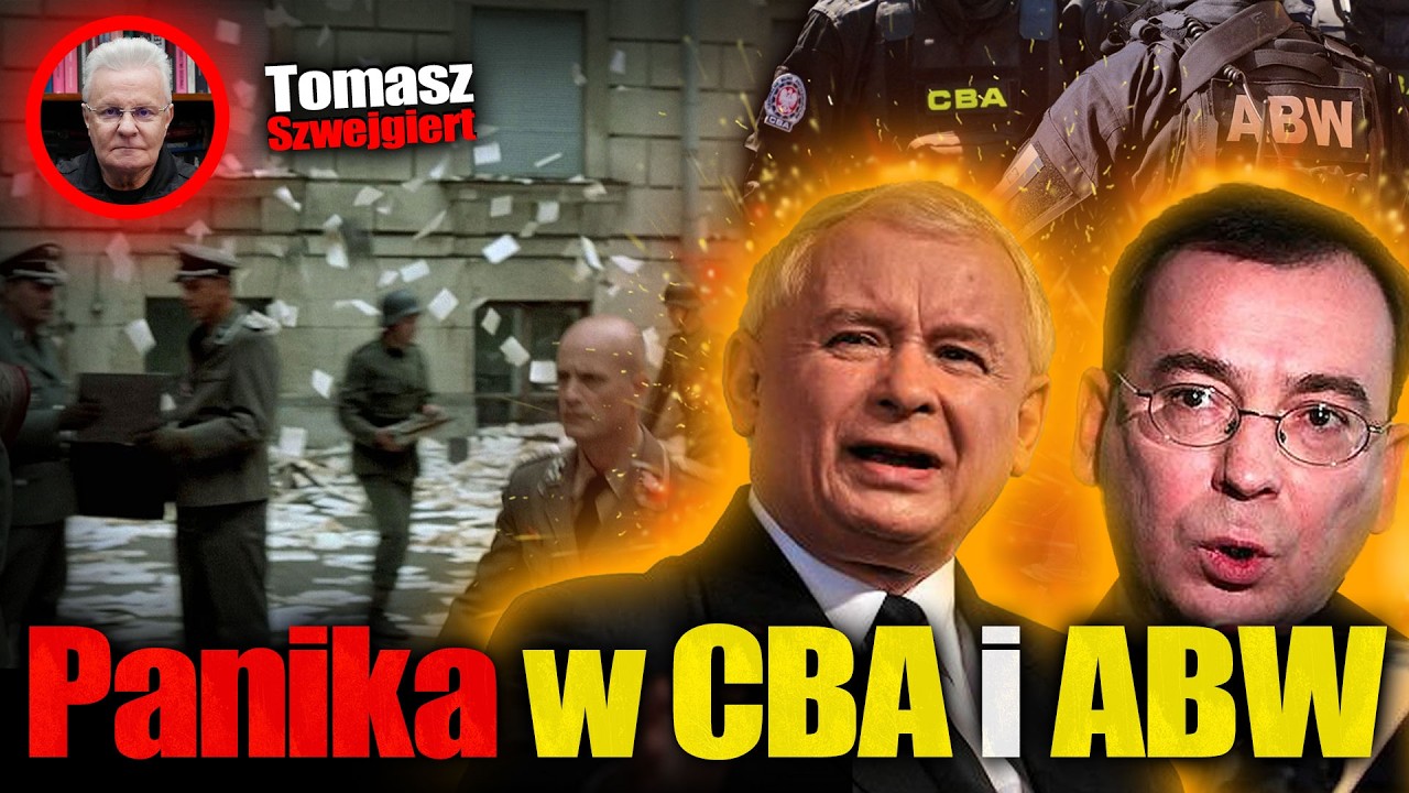 Panika w ABW i CBA. Znów nas inwigilują, aby chronić przestępców z PiS: Wąsika i Kamińskiego.