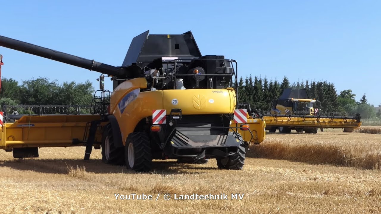 New Holland CR9090-++ / Getreidernte - Grain Harvest  2019