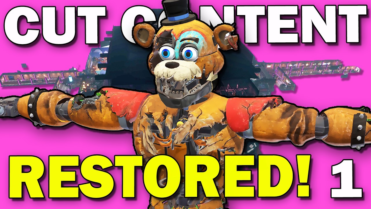 Security Breach Cut Content Restored has EVERYTHING | Part 1