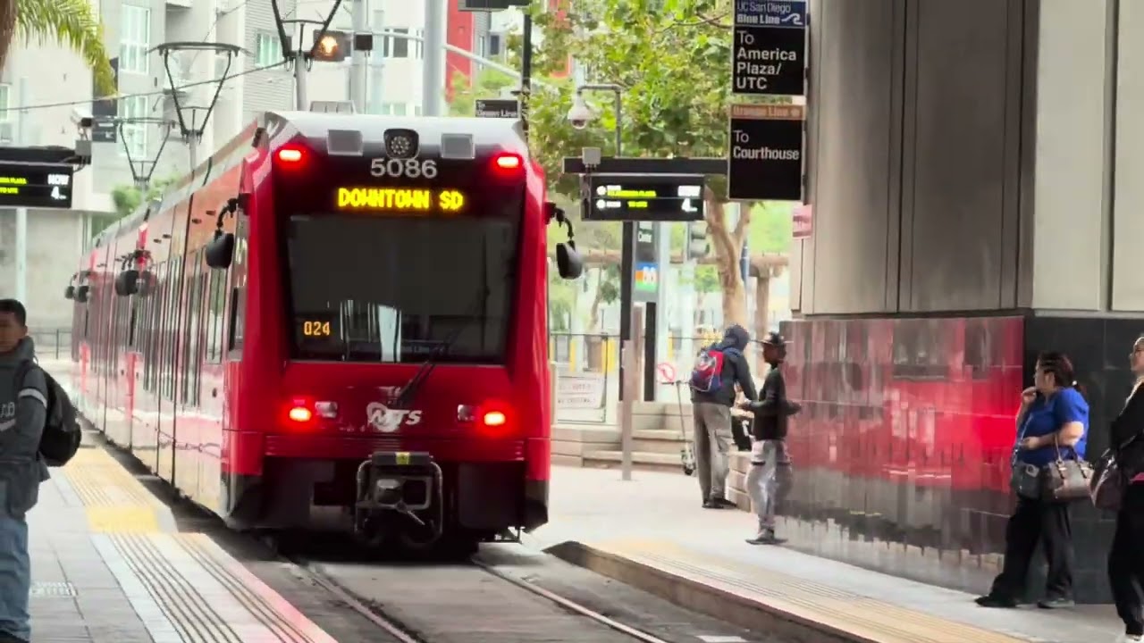 Trains in San Diego, July 2025