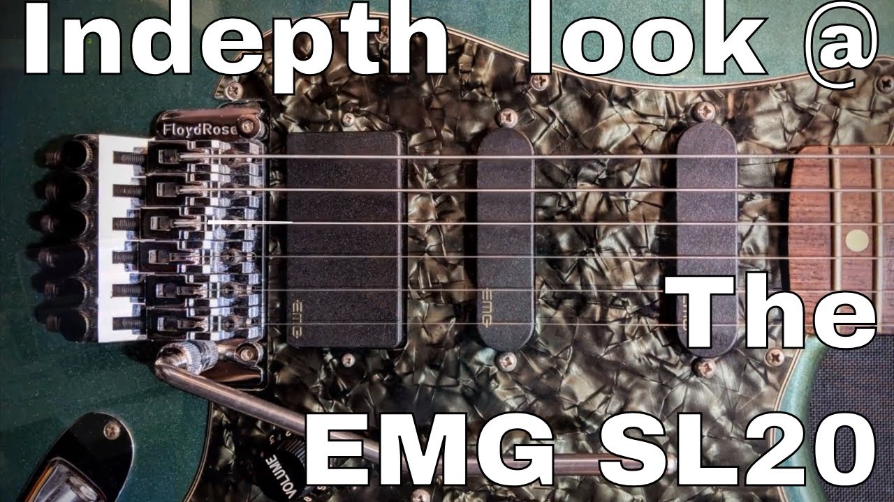 EMG Steve Lukather SL20 pickup set. Review and playthrough