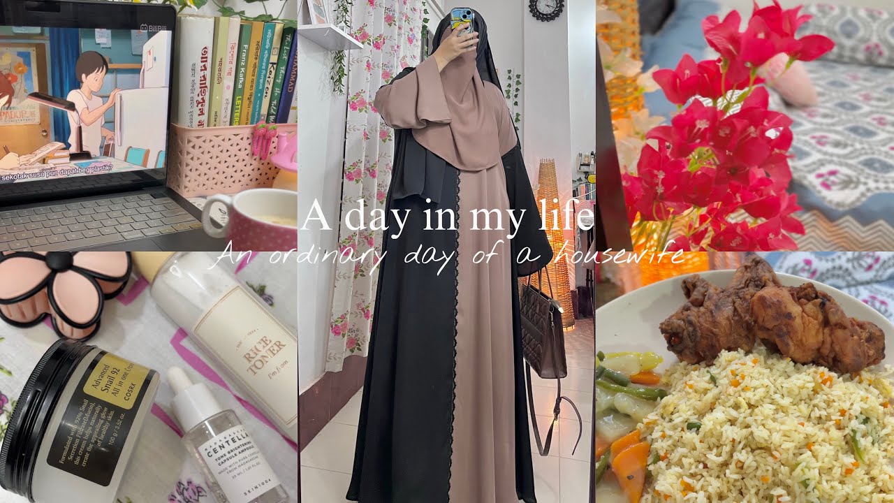 An ordinary day of a staying home housewife🌿 apparently afrin🍃