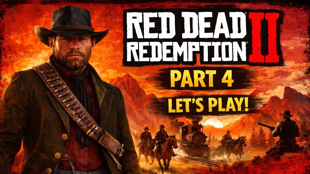 Lets Play Red Dead Redemption 2! RDR2 lets Play series P4