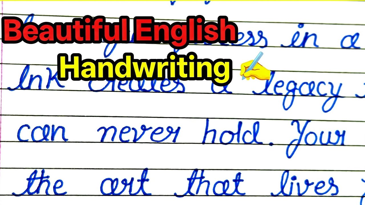 Most Satisfying Handwriting ✍️| Beautiful Handwriting Practice ✨