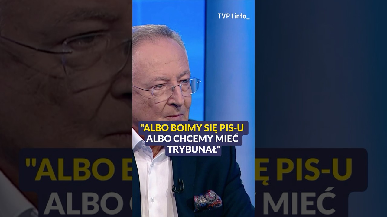 Sienkiewicz: albo boimy się PiS-u albo chcemy mieć trybunał #polska #polityka #shorts