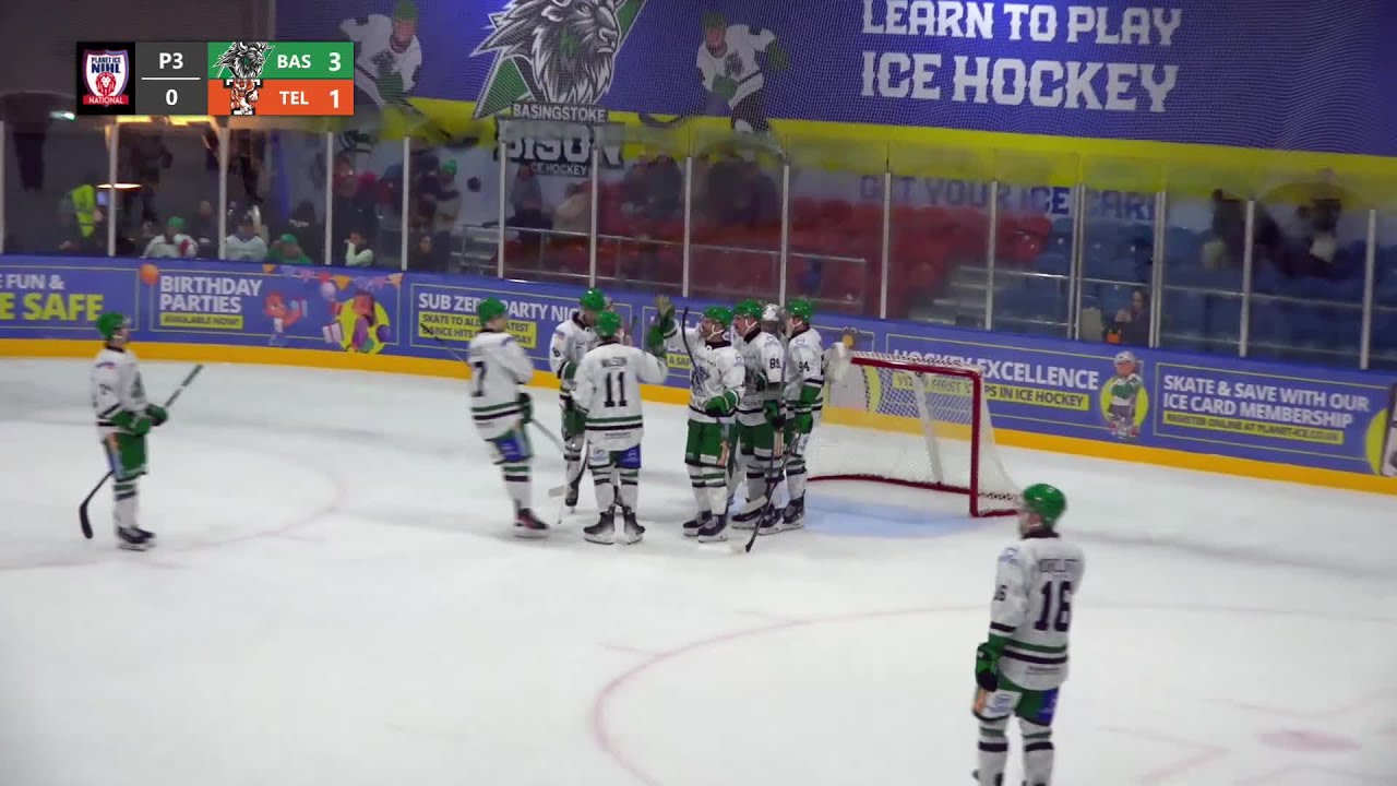 Basingstoke Bison vs. Telford Tigers - Game Highlights