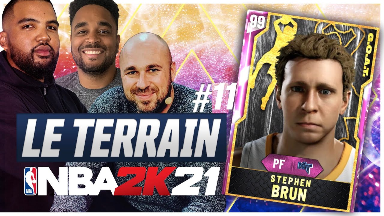 [NBA 2K21] Le Terrain #11 - On crée Stephen Brun, le nouveau Dirk Nowitzki