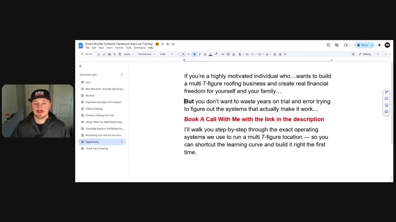 $2M Roofing Facebook Ad Strategy