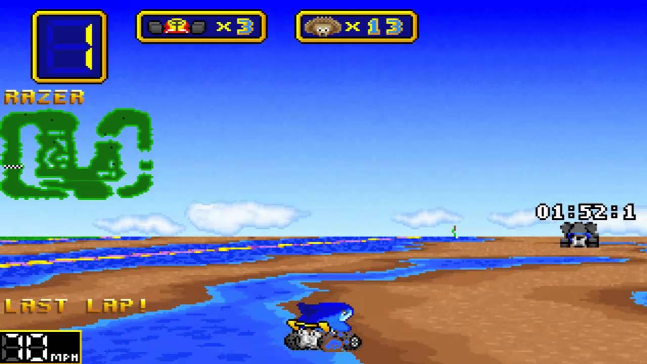 Wacky Wheels gameplay