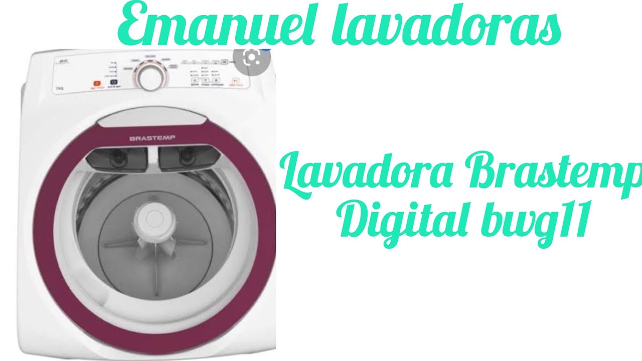 Lavadora Brastemp ative bwg11