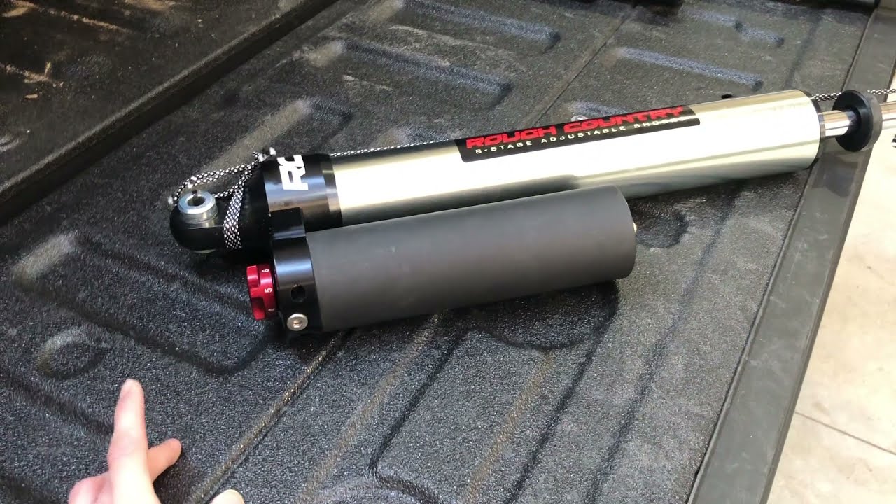 Installing Rough Country Vertex Shocks on Lifted F-150