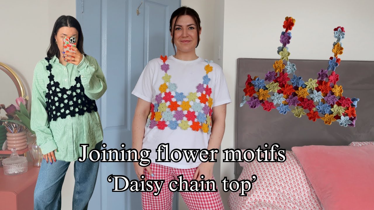 Присоединяйтесь к цветочным мотивам для моего топа Daisy Chain