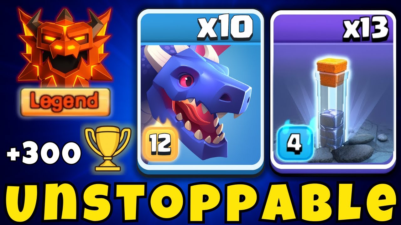 NEW Ranked Mode TH18 DRAGON Meta &ndash; The Best TH18 Dragon Push After Update!
