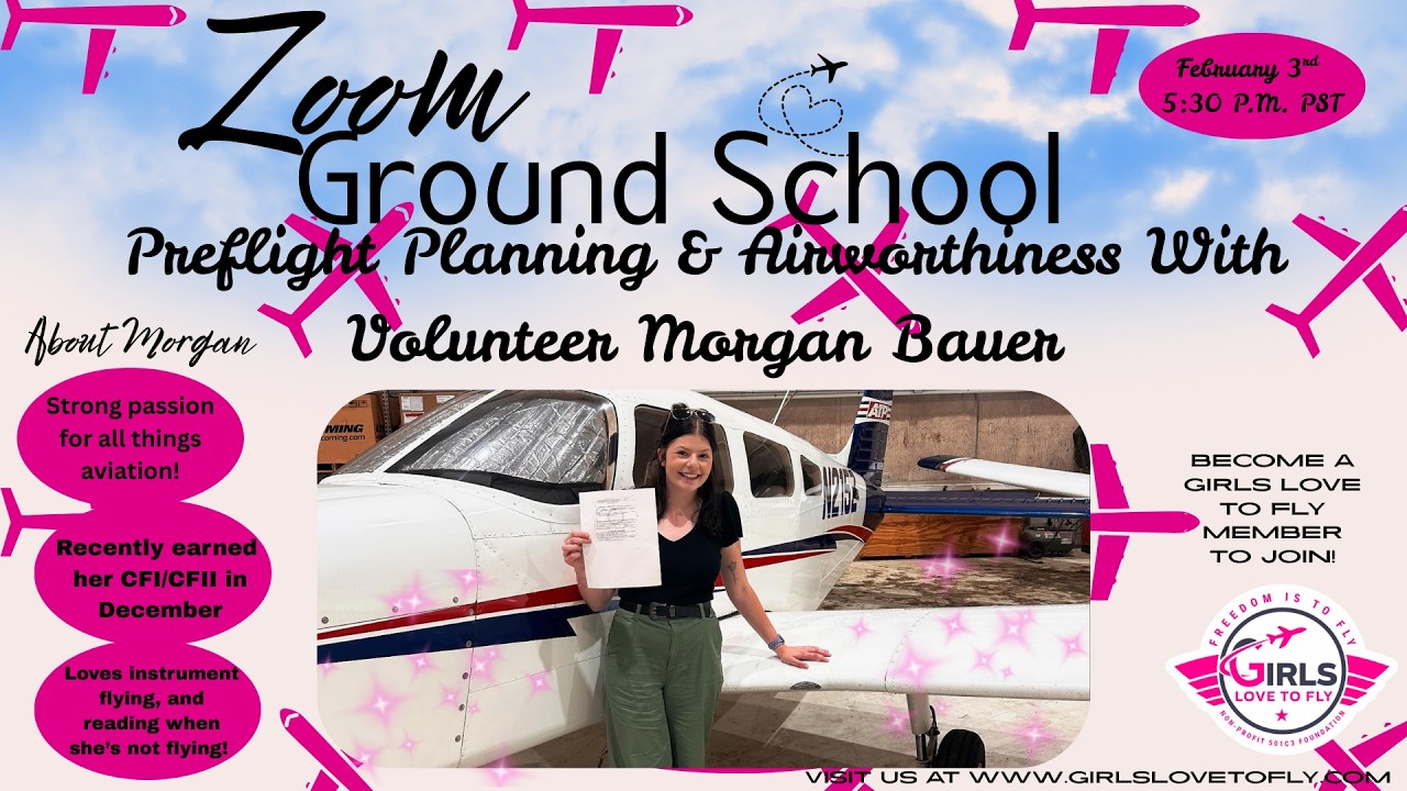 February 2026 Zoom Ground School (Preflight Planning & Airworthiness)
