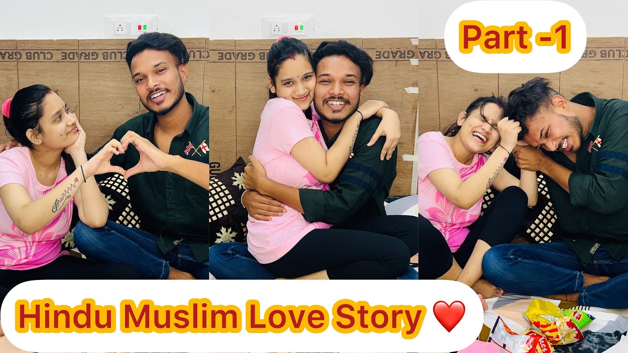 Hindu Muslim Love Story ❤️ ( Part -1 ) // Inter Religion // Arun Love Zeba