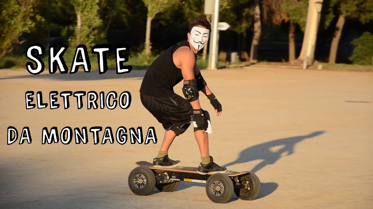 Provando gli skate elettrici da montagna