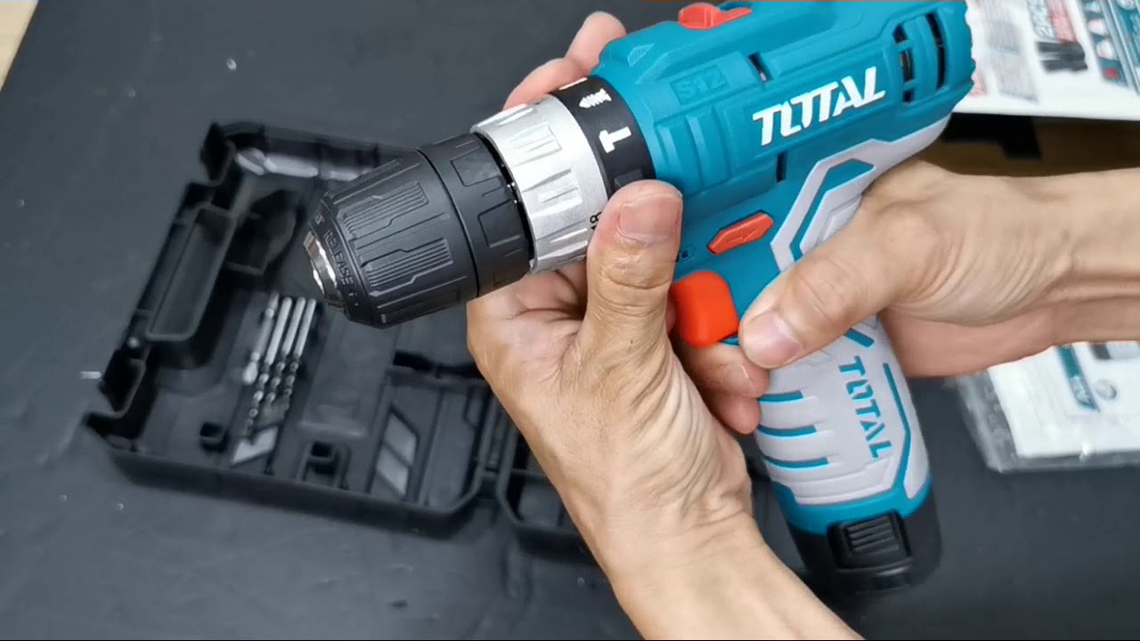 Giá cực tốt/ Máy khoan 3 chức năng Pin 12V TOTAL thế hệ mới / Giá 980.000đ