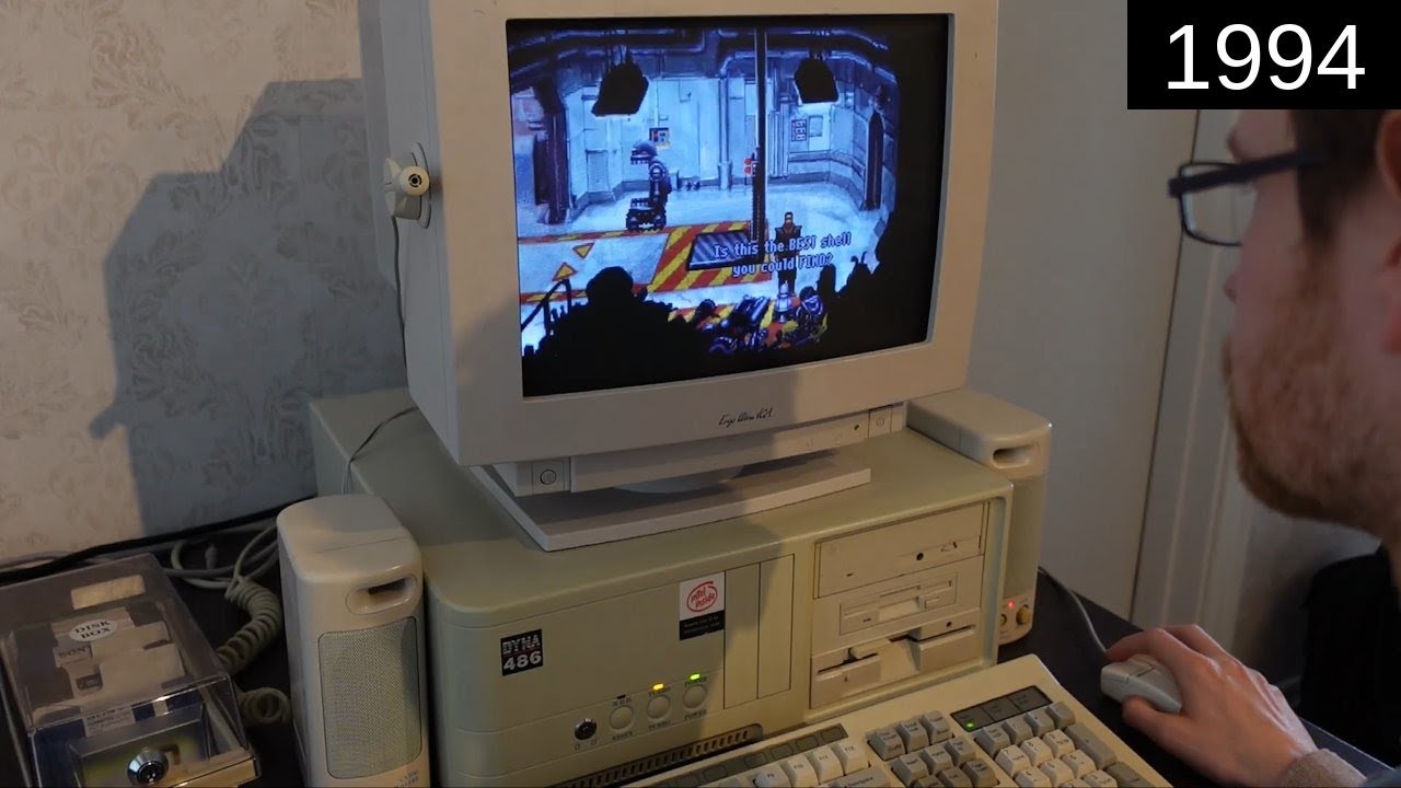 Gaming on a 386 in 1994 was a choice