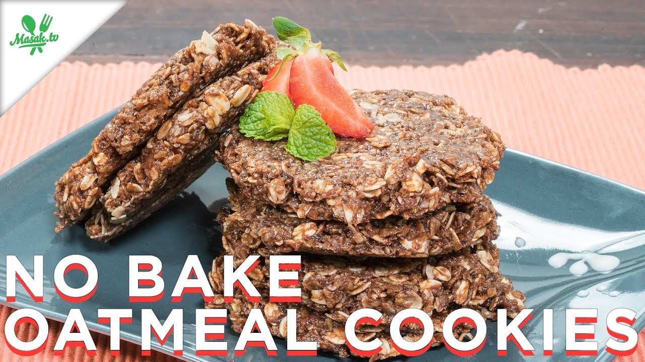 Resep No Bake Oatmeal Cookies