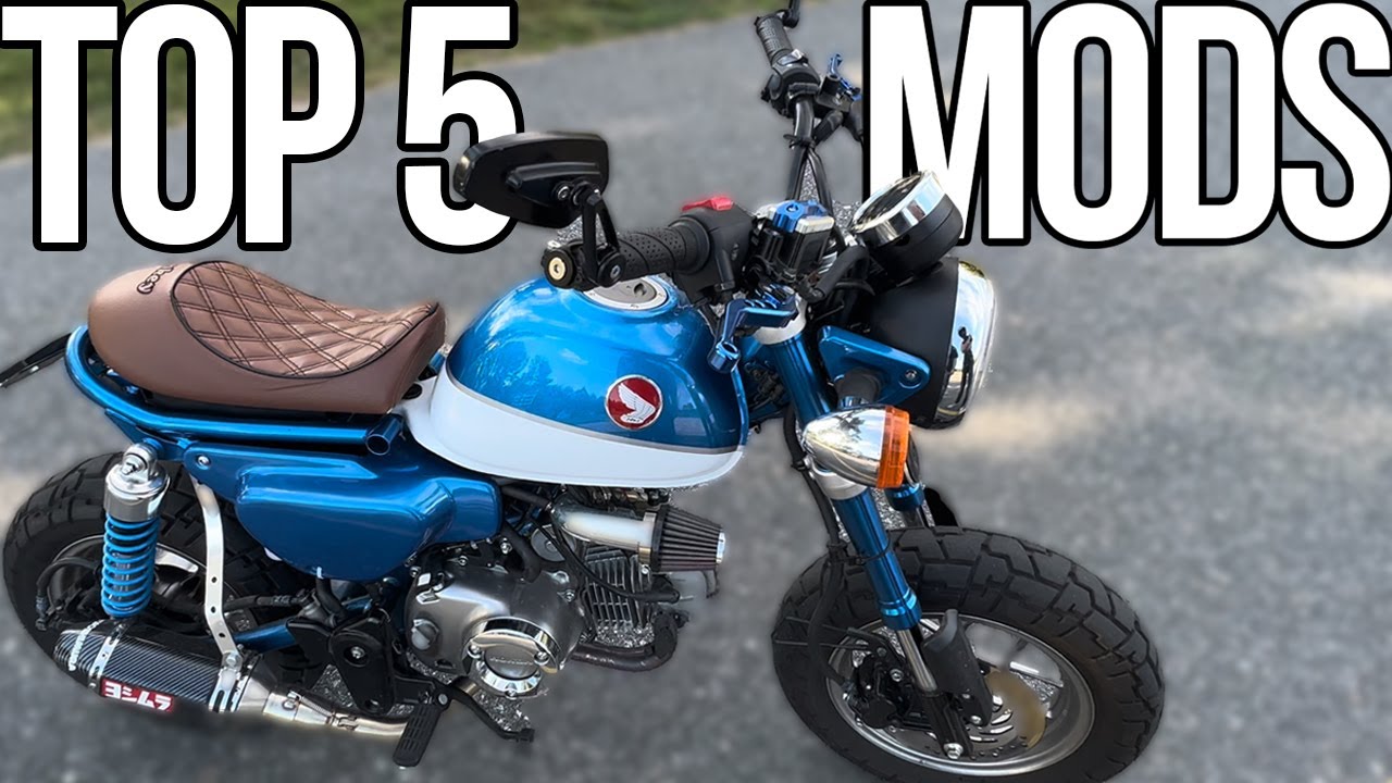 5 Best Mods for the Honda Monkey!