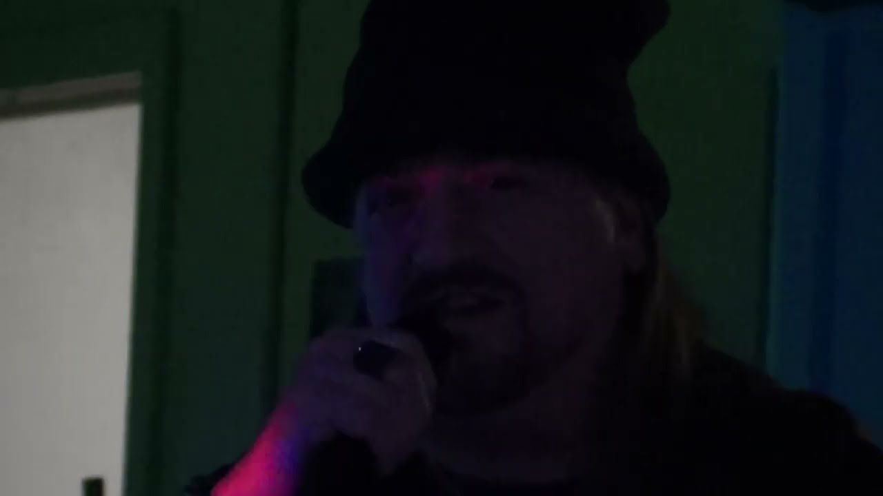 Buck Row singing Time by Pink Floyd at The Rusty Nail Tavern in Walker, W.Va. on February 14, 2026