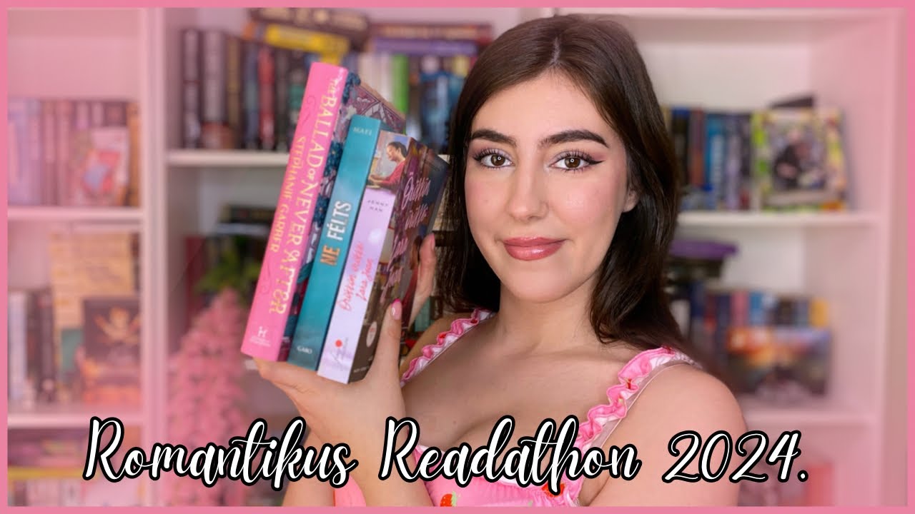 Romantikus Readathon vlog - 2024. | BORKAREADS