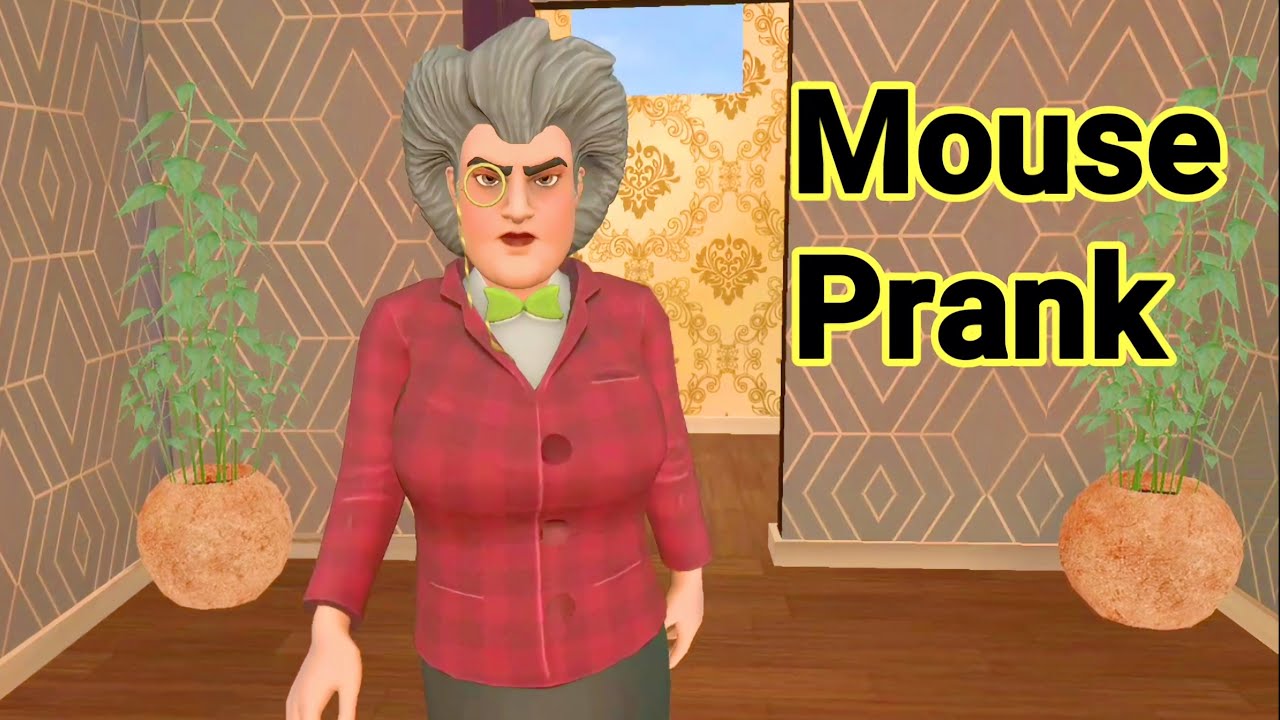 Scary Teacher Return 3D Mouse Trap Prank