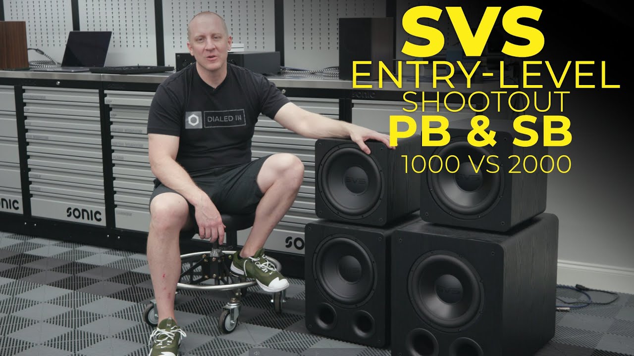 SVS Subwoofers: Which Entry-Level Sub? (PB-1000 vs PB-2000 & SB-1000 vs SB-2000)