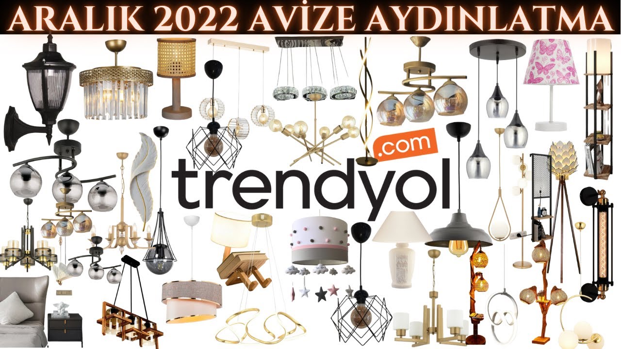 TRENDYOL İNDİRİMLERİ | TRENDYOL AVİZE AYDINLATMA | EV DEKORASYONU &Ccedil;EYİZLİK | Trendyol Kampanyaları