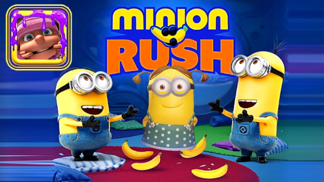 Despicable me Minion rush Unity - Gameplay Walkthrough Part 17 - PIGTAILS minion (iOS, Android)