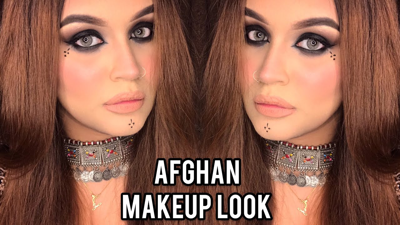 AFGHAN MAKEUP LOOK TUTORIAL | HOORIYA EJAZ