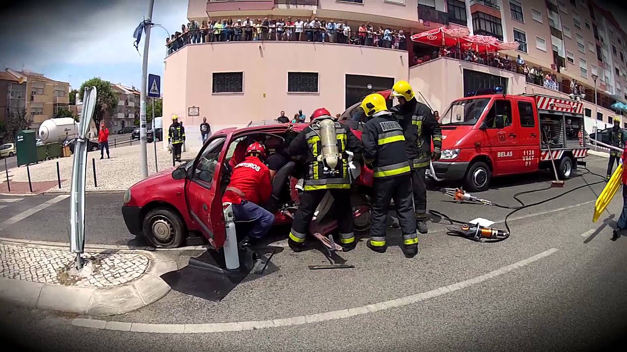 Simulacro de Acidente de Viação - B.V.Belas