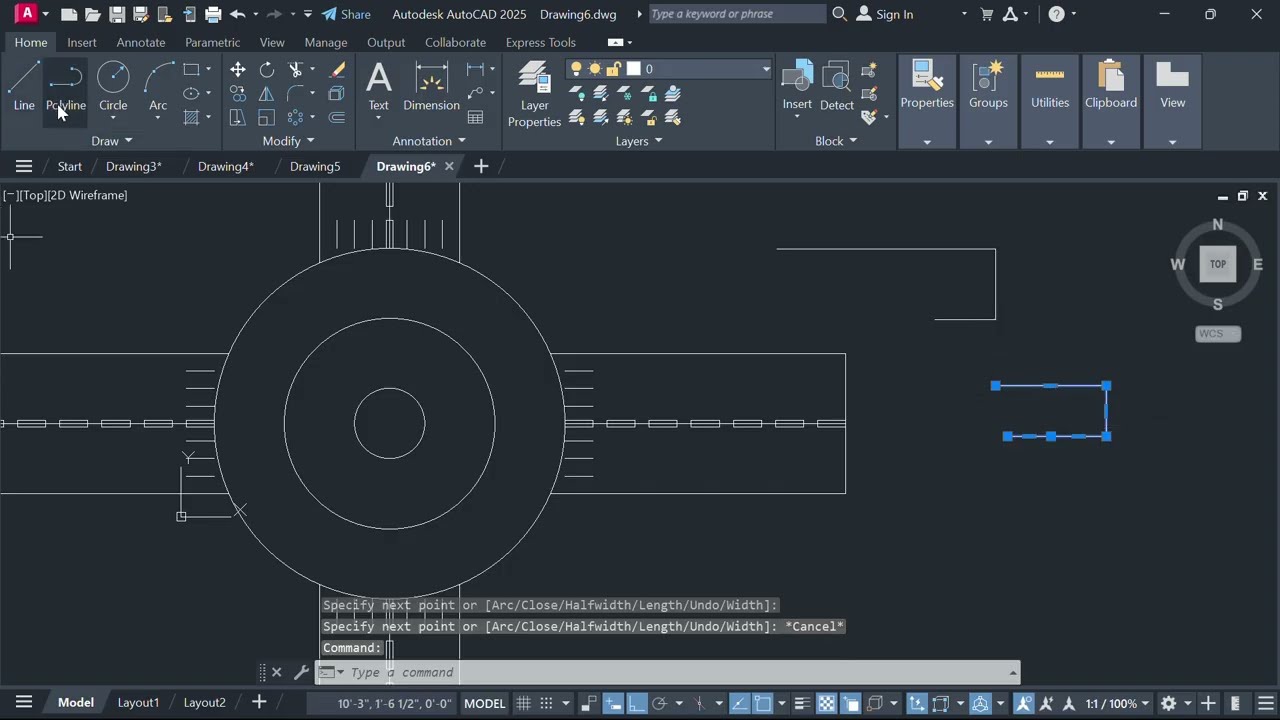 Road intersection Roundaboud  Design in AutoCAD | Traffic Management Engineering