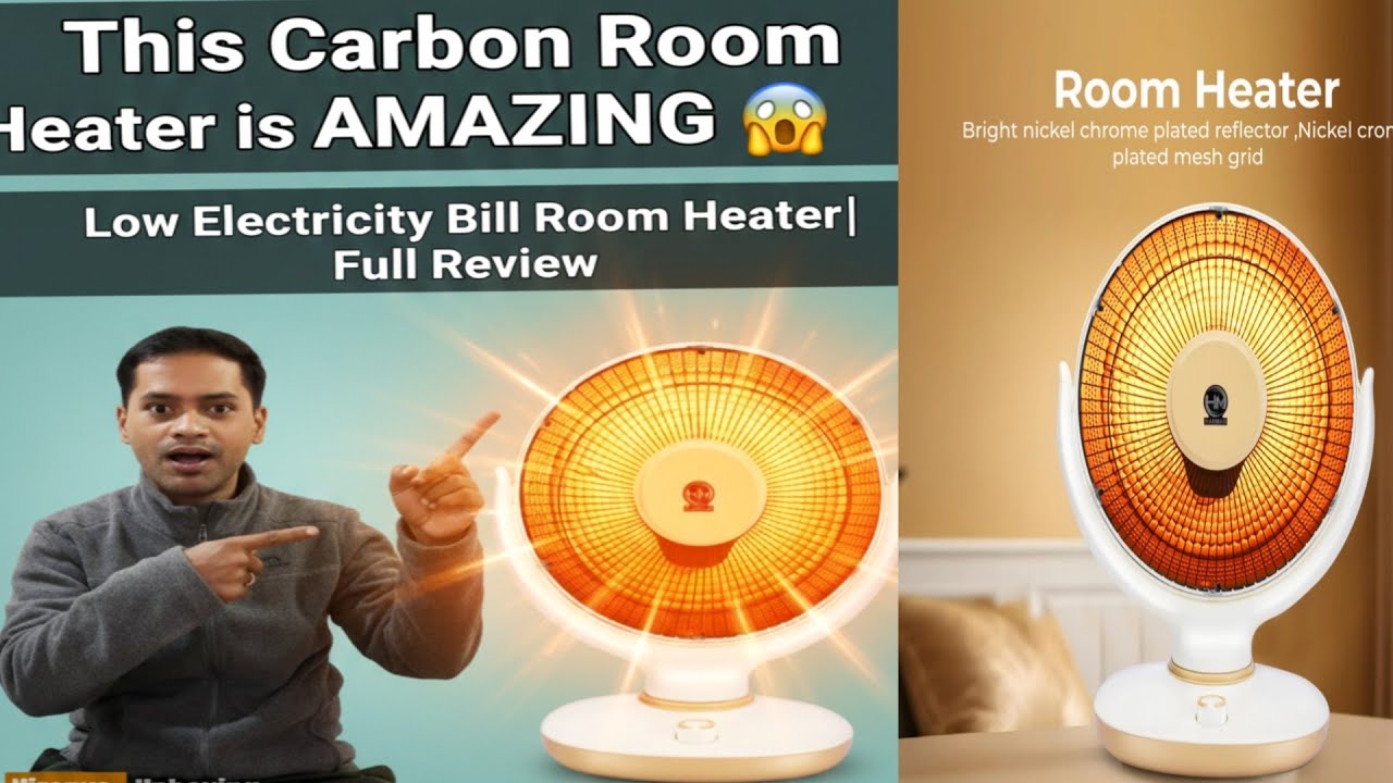 This Carbon Room Heater is AMAZING 😱 | Low Electricity Bill Room Heater| Full Review