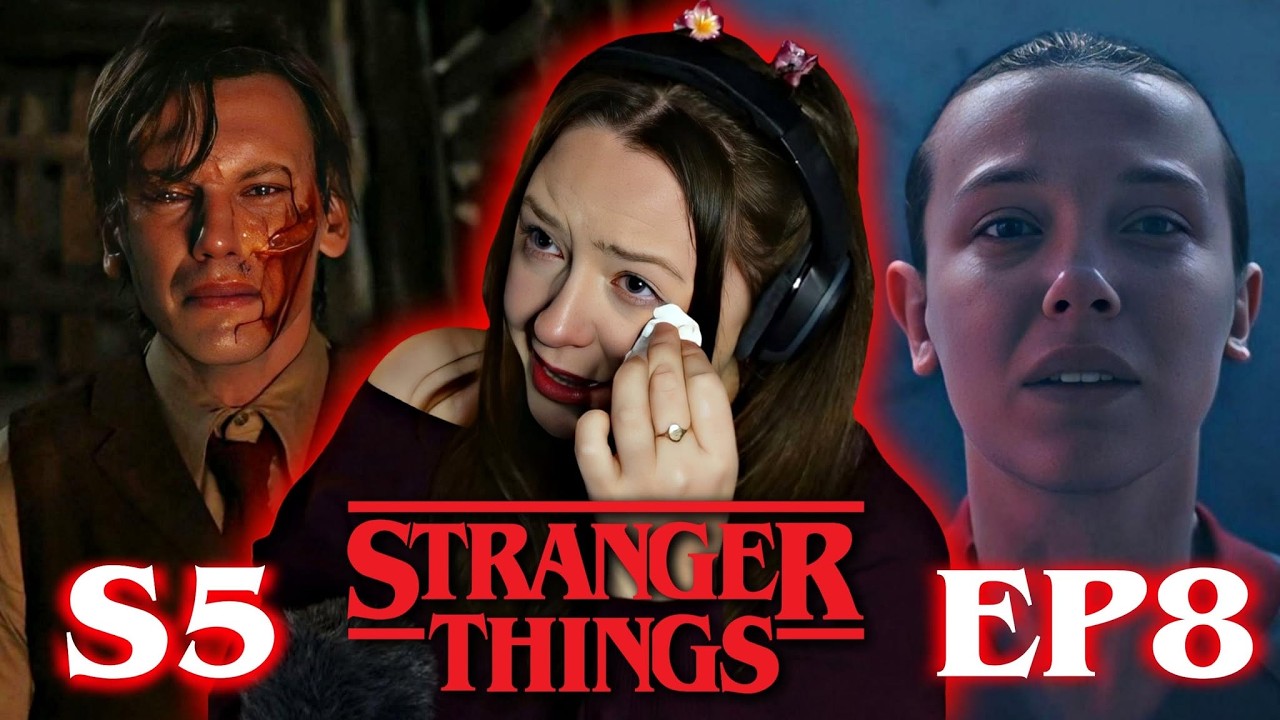 **STRANGER THINGS** Season 5 Episode 8 REACTION | The Rightside Up | THE FINALE