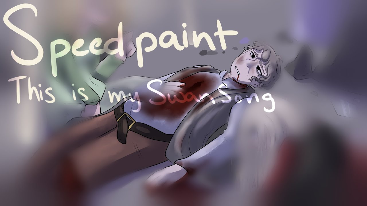 This is My Swan Song | Mr Forkle Speedpaint | (TW: Blood, death)