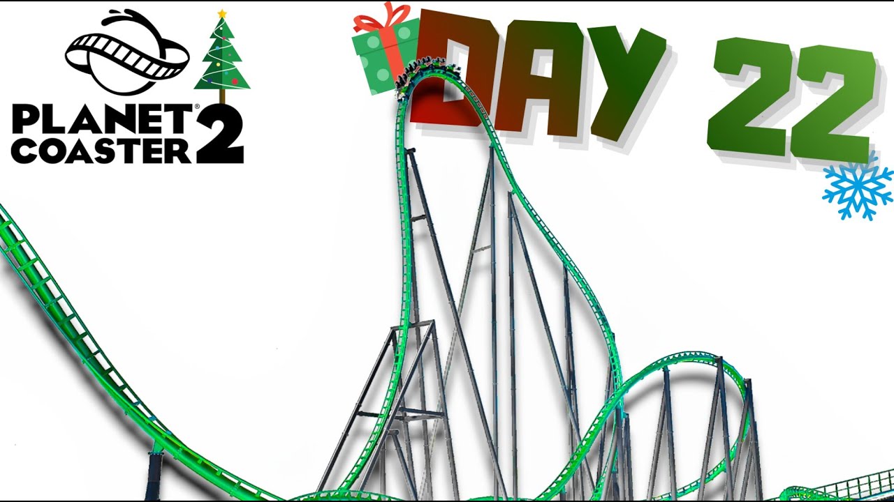COASTER CALENDAR #22 - Vekoma Hyper Dual-Launched Coaster | Planet Coaster 2