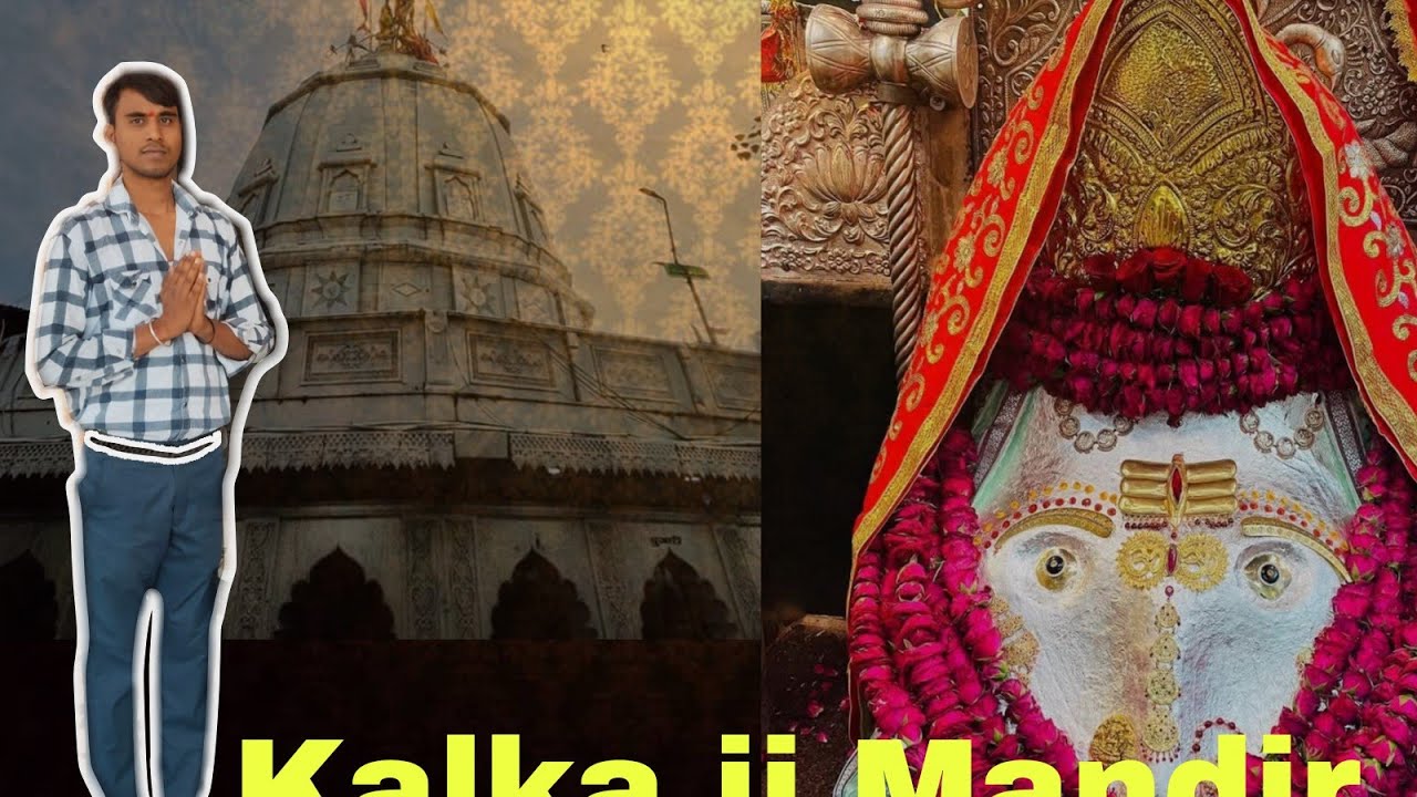 🙏🏻me kalka ji 🛕mandir me aaye bhakton ki bheed..👀!🌿#originalvideo #youtubereels #realtalk #navratri 