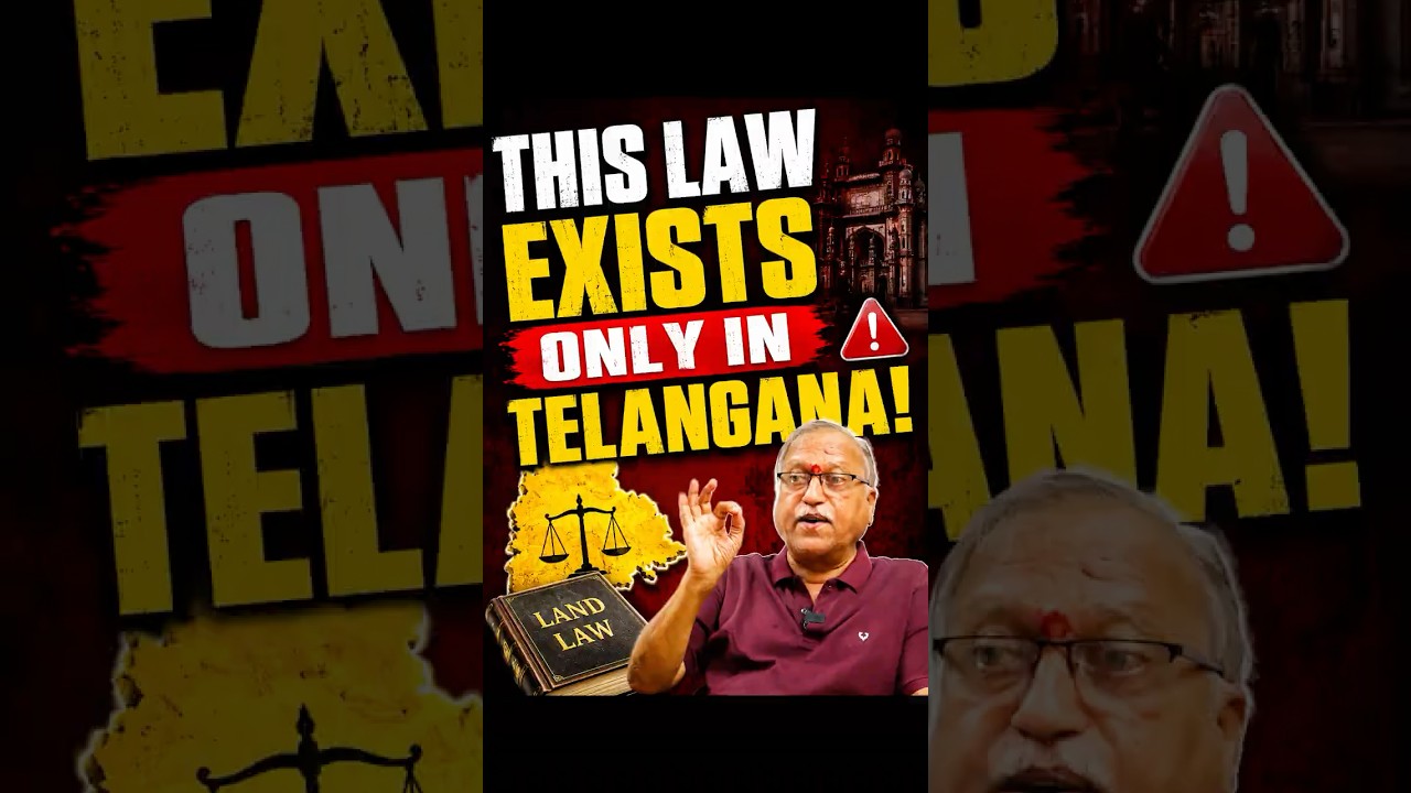 Untold History of Telangana Land Rights! 🚨 | Miss Legality | Suresh Poddar | K Siva Kalyani #shorts