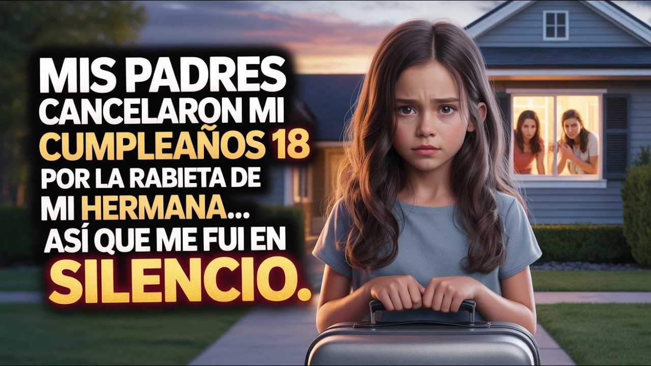 Mis padres cancelaron mi cumpleaños número 18 por la rabieta de mi hermana, así que me mudé en silen