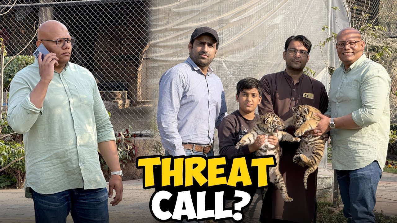 Threat Call Received–Faizi Wildlife Farm Ni Jana🚫| Waqas Bhai Tiger Le Gae| BT Farm Stories