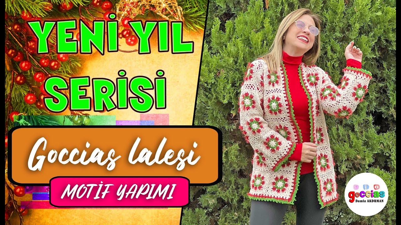 GOCCİAS LALESİ MOTİF YAPIMI